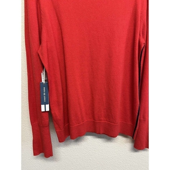 Court & Rowe Women’s Belle Noel Sweater Size M In Bright Rouge NEW - Picture 5 of 9